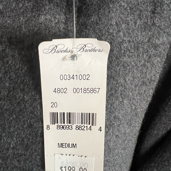 Brooks Brothers Men’s Wool blend coat M NWT - Picture 4 of 6